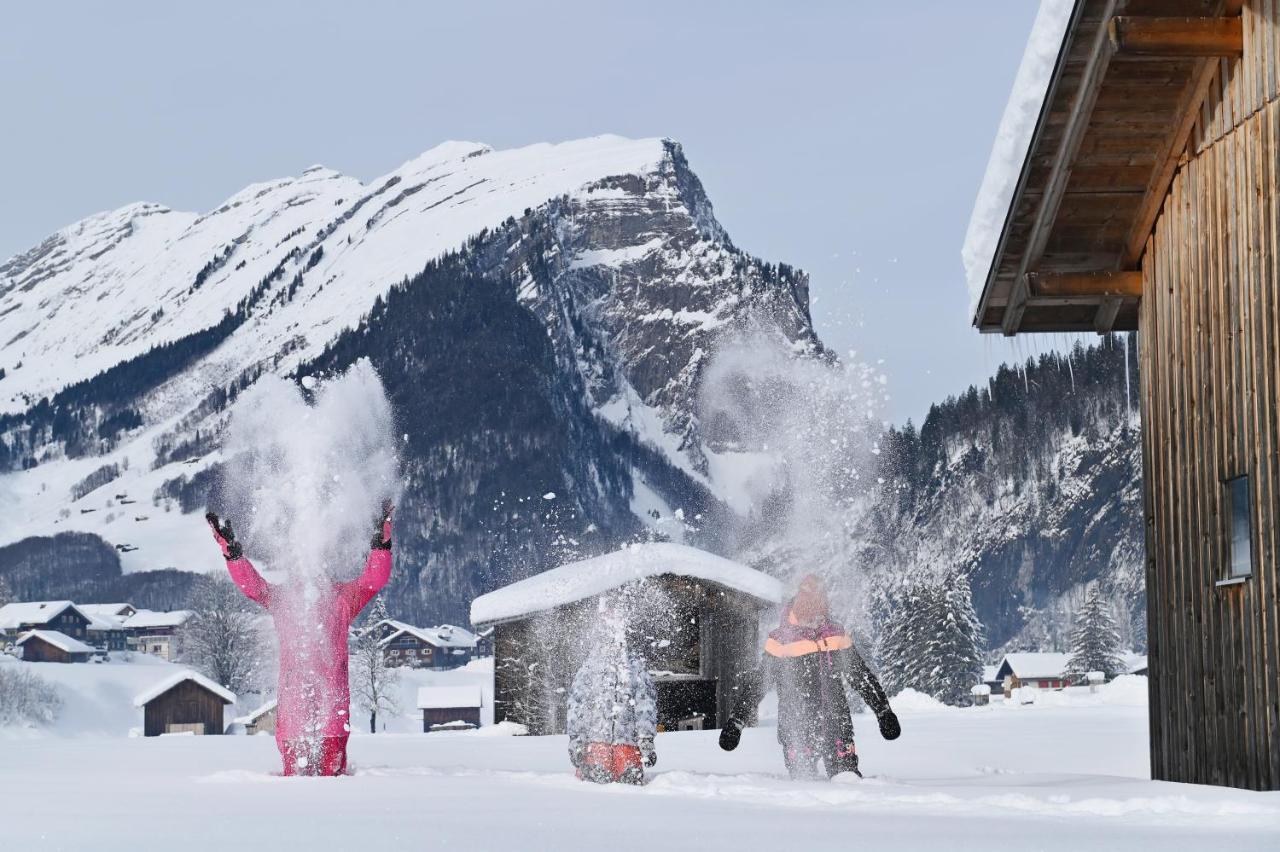 Haus Bergquell Apartment Au (Vorarlberg) Bagian luar foto
